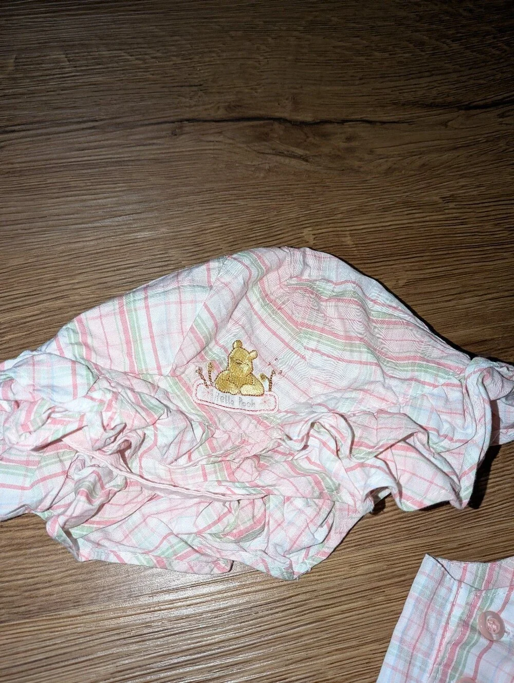 Classic Pooh Y2K Baby Outfit & Hat 0-3 Months